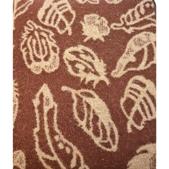 Pendleton Woolen Mills 100% Wool with 100% Leather Trim 8 x 10 Tablet Foilo Case - Picture 4 of 6